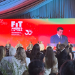 El ministro de Turismo, David Collado, en la apertura de la feria en Buenos Aires, Argentina