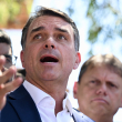 El senador de derecha brasileño y candidato presidencial del Partido Liberal (PL), Flavio Bolsonaro.