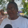 Isabel Peguero reclama el retorno de su hijo, quien se encuentra en la guerra de Rusia.