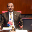 Senador Santiago Zorrilla proponente del proyecto de ley.