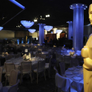 Vista general del almuerzo de nominados a la 96a entrega de los Premios de la Academia el 12 de febrero de 2024, en el Hotel Beverly Hilton en Beverly Hills, California.