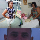 Elaina Erenia Galarza Cabrera, de 35 años, su madre Beatriz Cabrera Reyes, de 65 y el homicida el capitán del Ejército de la República Dominicana (ERD), Samuel Mora Alcántara, de 49, .
