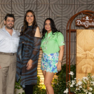 Simón de los Santos, María Teresa González y Vanessa Languasco Méndez