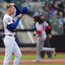 Luke Weaver permitió un jonrón de CJ Abrams que sifnificó la derrota para los Mets.