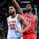 El dominicano Karl Anthony-Towns se enfrentará a Joel Embiid en la segunda ronda de los playoffs de la NBA.