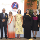 José Dolores Grullón, Santiago Rodríguez, Rafael Bisonó Carmencita Cambiaso de Bisonó, Raquel Arbaje de Abinader, Sonia Villanueva, Velkys de Castaños y Julio César Castaños.