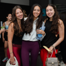 Beleìn Benito, Ana Paula Lebroìn, y Adela Arbaje.
