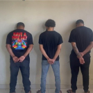 Juan Rafael Concepción Mercado, Yanzie Vásquez González y Pablo José Verdejo Suarez, fueron detenidos, por miembros de la Fuerzas Armadas