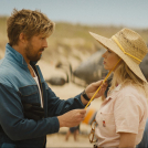 Ryan Gosling y Emily Blunt durante una de las escenas de "Profesión peligro".
