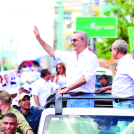 El presidente Luis Abinader estará en campaña electoral hoy y mañana en el Gran Santo Domingo.