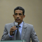 Jorge Blas Díaz, presidente de la Federación Dominicana de Ciclismo.