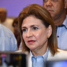 La vicepresidente de la República, Raquel Peña
