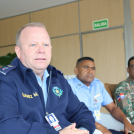 El director del Cuerpo Especializado de Seguridad Aeroportuaria y de la Aviación Civil (Cesac), Floreal Suarez Martínez