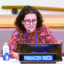 Amelia Vicini, presidenta del Consejo Directivo de la Fundación Inicia Educación.