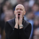 El entrenador del Manchester United, Erik ten Hag,