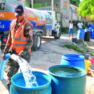 El Inapa ha pedido a la población que almacene agua.