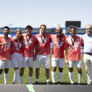 Pablo Cruz, Michelle Renaud, Iván Zamorano, Nicolás Furtado, Amaury Nolasco y Rodrigo Guirao_