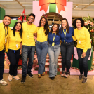 Martín Saldívar, Teresita García, Víctor García, Alba Rodríguez, Naomí Rodríguez,
Karina Fondeur e Isamar Rosado