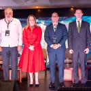 Marcelo Ballester, Enrique de Marchena, Betina Rey, Celio Mercedes, Santiago Sicard y Carlos Ruíz.