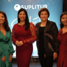 Franchesca Silverio, Michelle Rojas, Angelita Elmudesi y Yikaury María.