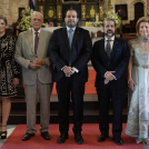 Pilar González, Aimee González, Octavio González Nivar, Alberto Bergés González, Giancarlo Sanguinetti, Patricia González y Jacqueline González.
