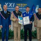 En el acto de graduación del Ministerio de Defensa se otorgaron varios reconocimientos.