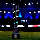 El trofeo de la TGL también refleja tecnología e innovación. Se otorga al final de temporada.