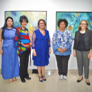 Francy García, Elsa Núñez, Verónica Sención, Iris Pérez y Mildred Canahuate.