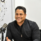 El dominicano Edward Feliz, cirujano maxilofacial.