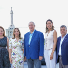 Brenda Sánchez, María Belissa Ramírez, Junior Mcdugal, Melany Rodríguez González y Saúl Abreu.
