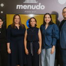 Laura Castellanos, Cándida Muñoz, Mildred Minaya, Ivanna Read y Alf Álvarez
