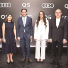 Enrique García, Carla Frías, Jorge Asmar, María Rosa Frías, George González y Alexander Gutiérrez.