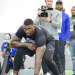 El dominicano Bayron Matos brilla en pruebas del Jugador Internacional de la NFL