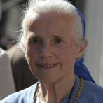 Sor Geneviève, la monja amiga del papa Francisco que rompió el protocolo