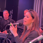 Zulinka, Miguel y la orquesta de Rubby Pérez suben por primera vez a tarima después de la tragedia de Jet Set