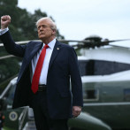 Trump asiste a la final masculina del US Open