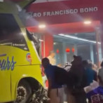 La Opret informa que reestableció el servicio en la estación Pedro Francisco Bonó, que fue afectada por un bus
