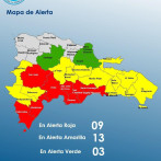 25 provincias en alerta por paso de tormenta Melissa
