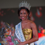 Gabrielle Henry, Miss Jamaica, fue trasladada en camilla tras caerse del escenario