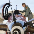 La princesa Leonor vuela por primera vez en solitario en un avión Pilatus PC-21