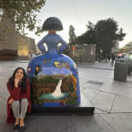 Madeline Díaz, la artista dominicana que dio vida a la quinta menina criolla en Madrid