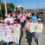 Marchan en Navarrete por Brianna Genao y otros niños desaparecidos