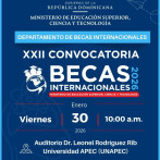 Conoce los requisitos para aplicar a la 22.ª convocatoria de becas internacionales de posgrado
