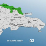 COE mantiene tres provincias en alerta verde; sistema frontal se aleja de RD