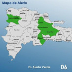 Seis provincias en alerta verde por incidencia de vaguada
