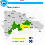 COE incrementa niveles de alerta ante onda tropical que incide en provincias del país