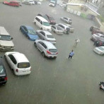 Lluvias y viento provocan inundaciones en áreas del aeropuerto de Punta Cana