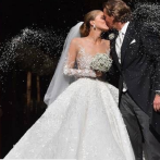 El vestido de novia hecho con medio millón de cristales Swarovski