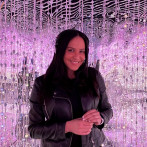 Jane Santos, la voz dominicana de Michelle Obama y Kamala Harris