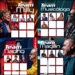 Así van quedando los equipos en The Voice Dominicana
